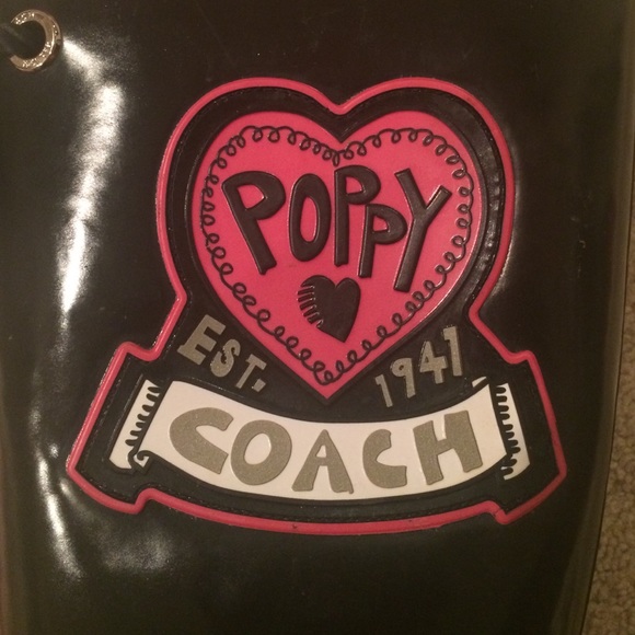 Coach Rain Boots size 7 Poppy - Picture 4 of 4